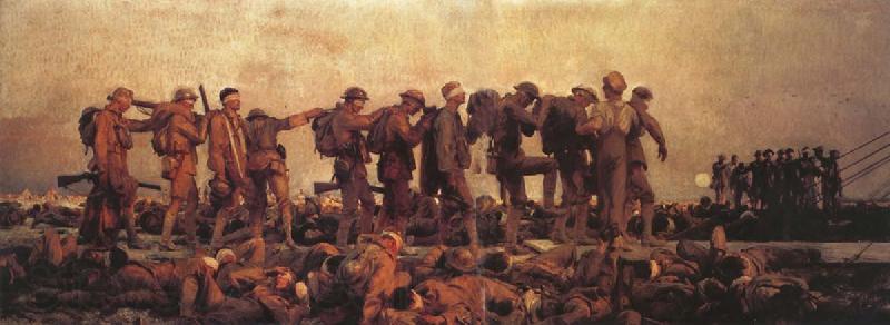 John Singer Sargent Gassed Spain oil painting art